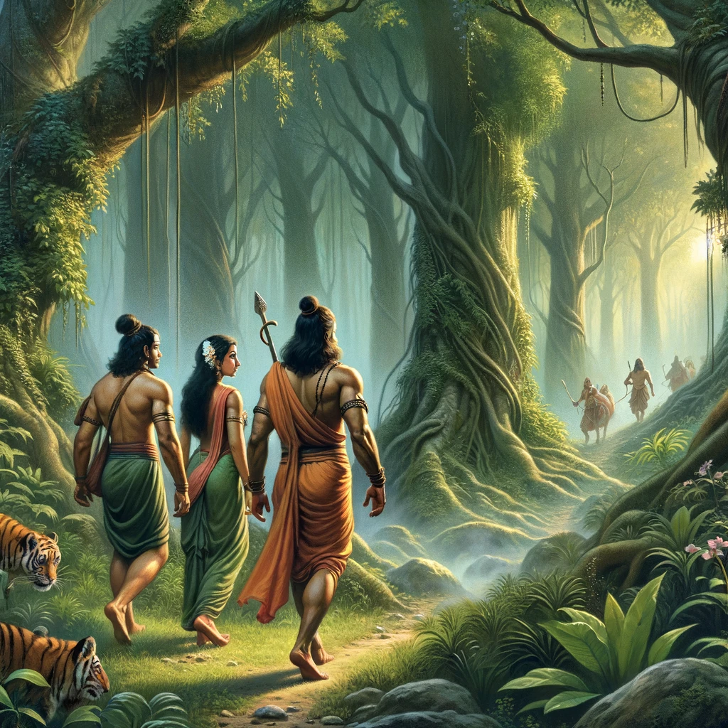 Entering the Heart of the Dandaka Forest